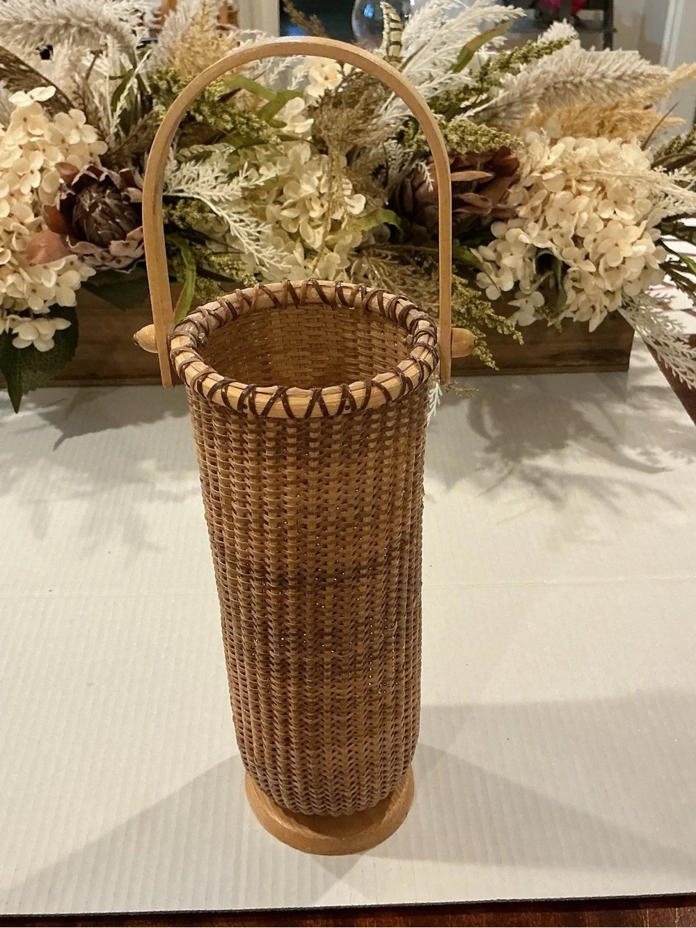 Nantucket Lightship Wine Basket 11 inch